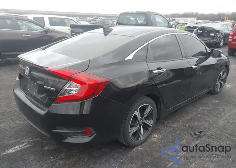 2018 Honda Civic Touring from USA, damaged, VIN JHMFC1F91JX024358